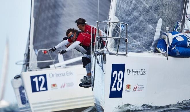 Hard-fought racing in Class B – Dr Irena Eris ORC European Championship ©  Robert Hajduk